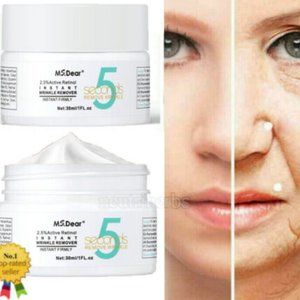 5 Seconds Wrinkle Remover Instant Anti-Age Tightening Firming Lift Retinol Cream